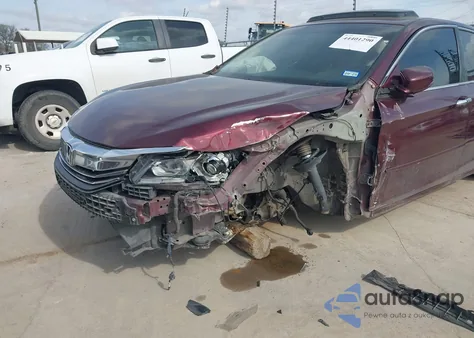 2016 Honda Accord Ex z USA, uszkodzony, nr VIN 1HGCR2F74GA105343